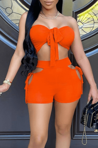 Women’s Sleeveless short Two Pieces - Mycia Boutique