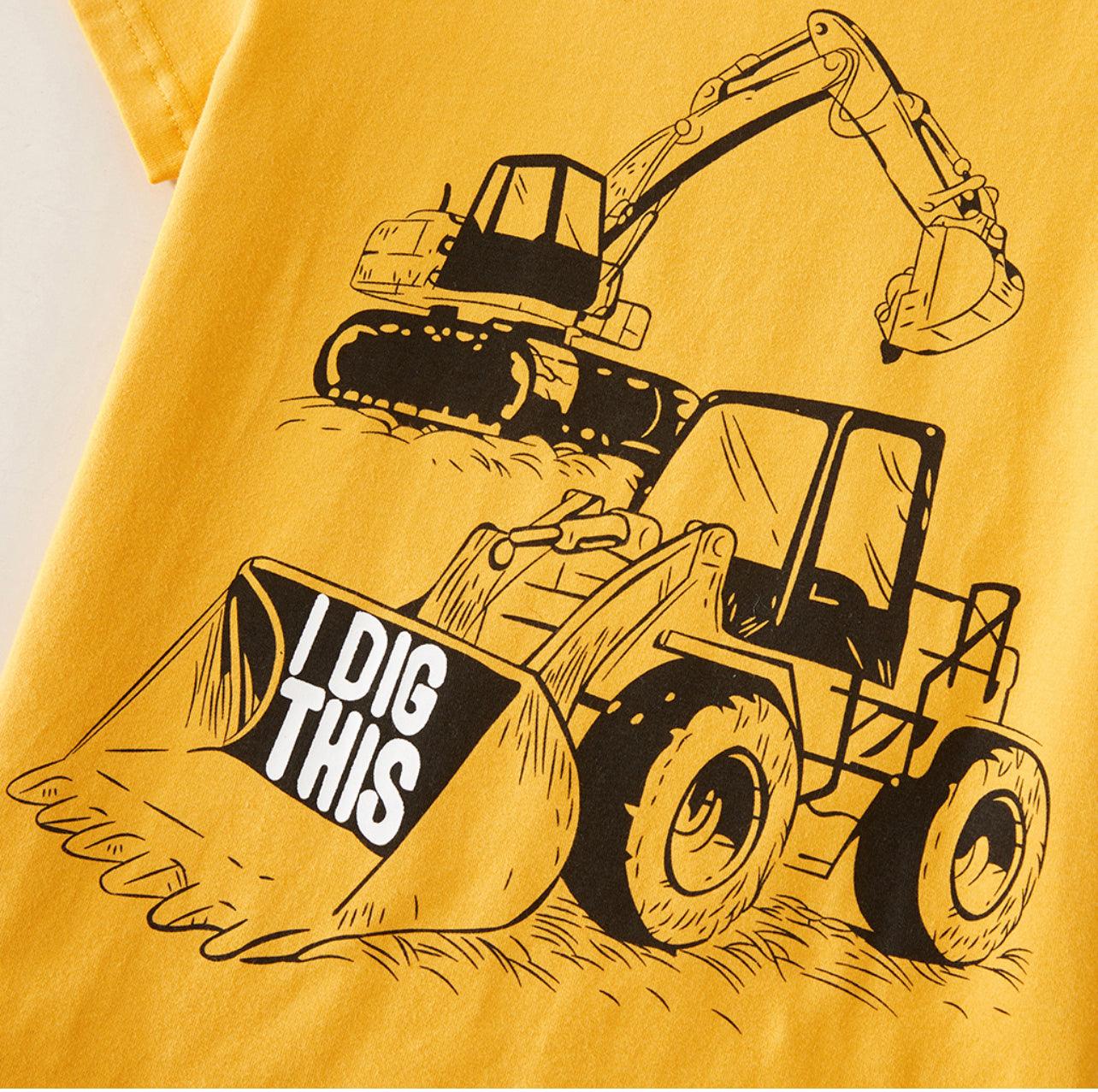 2pcs Boy Short-sleeve Cotton Shorts Suit casual - Mycia Boutique